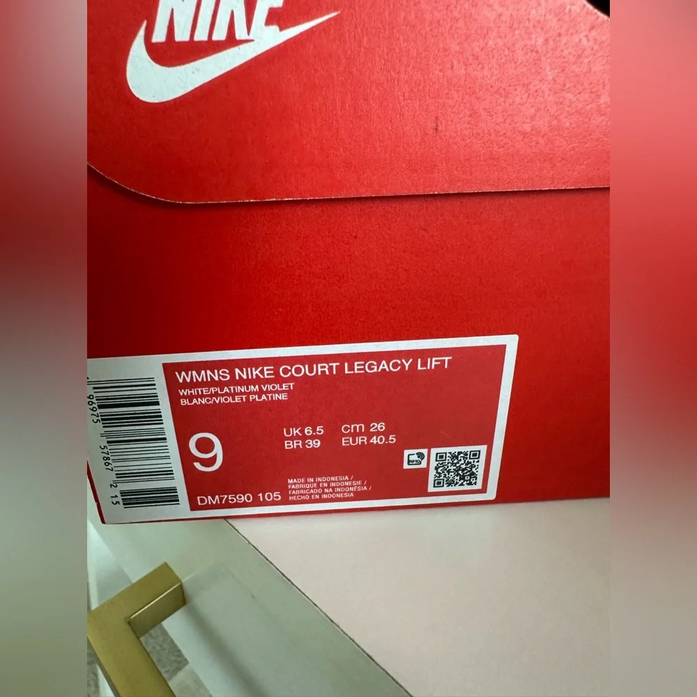 Nike Court Legacy Lift Low Platform Women's Sneakers Shoes Size 9 - Picture 4 of 6